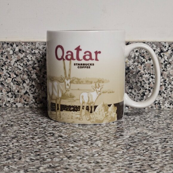 STARBUCKS Mug QATAR (Near the Persian Gulf) - Picture 1 of 4